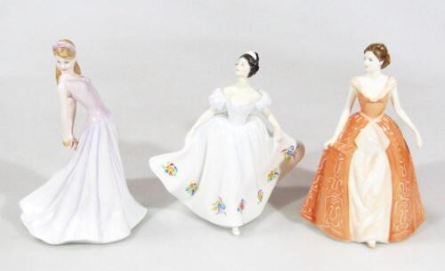 Three Royal Doulton figures