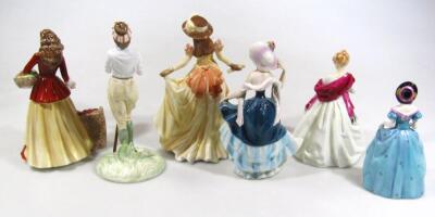 Various Royal Worcester figures and others - 2