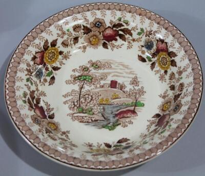 A Ridgway Woodland pattern part dinner service - 2