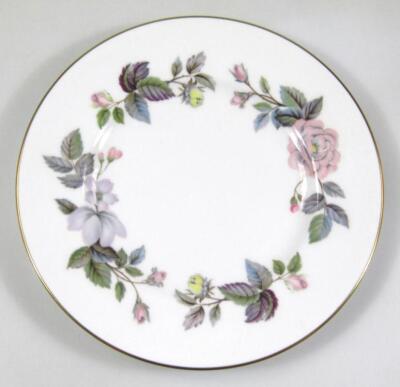 A Royal Worcester June Garland pattern part tea service - 2