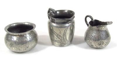 Various Arts & Crafts and other pewter - 6