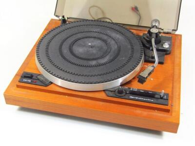 A mid 20thC Garrard Direct Drive DD75 turn table