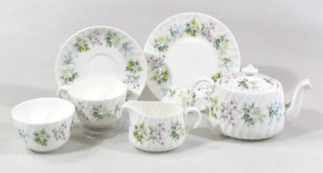 A Minton Spring Valley bone china bachelor's tea service