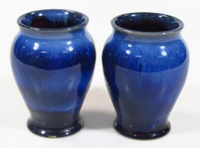 A pair of Grantham Co-operative Jubilee Year Society pottery vases