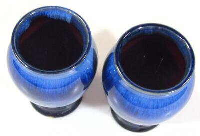 A pair of Grantham Co-operative Jubilee Year Society pottery vases - 2