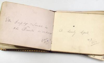 An early 20thC autograph book - 8