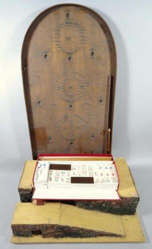 A 20thC Mahjong set