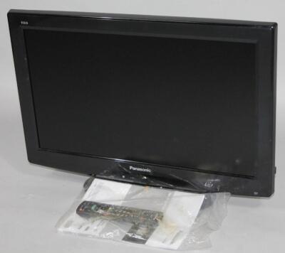 A Panasonic Viera 24" television