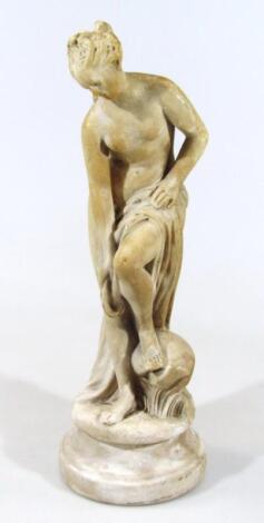 A British Artisco stone style classical figure of a lady