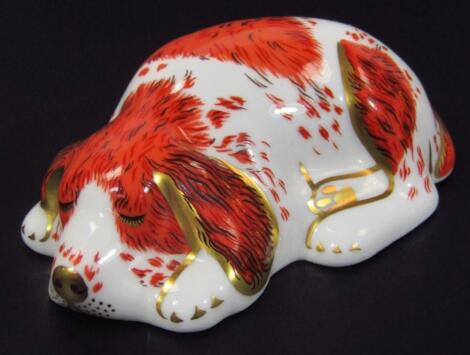 A Royal Crown Derby Collectors' Guild paperweight figure