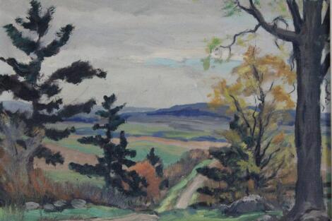 ‡H Oswald Stacy (1909-1968). Early Spring/Glenvile Out