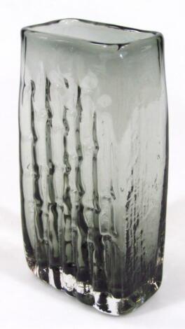 A Whitefriars bark vase