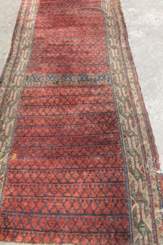 An Asian carpet runner