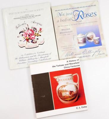 Four reference books relating to William Billingsley - 3
