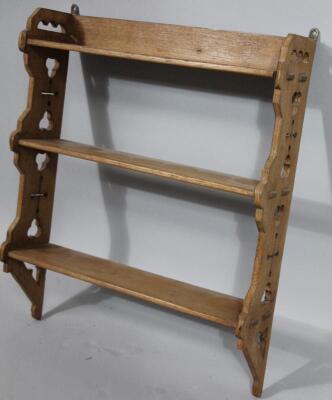 A very late 19thC child's combed back ash and elm chair - 2