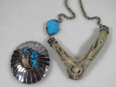 A quantity of modern silver and other costume jewellery - 5