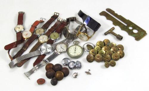 A quantity of wristwatches