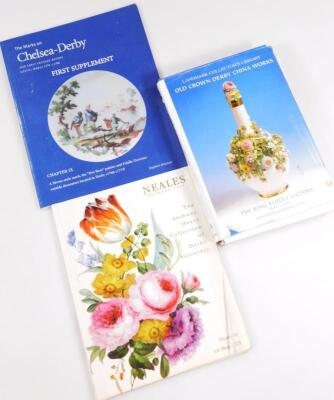 Ten copies of various reference works relating to Derby porcelain - 2