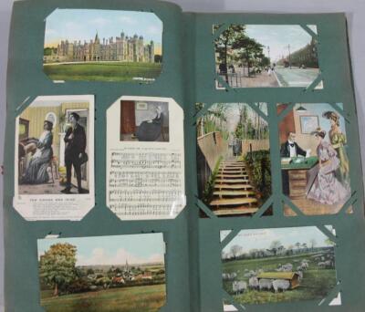 An album of early 20thC and later postcards - 4