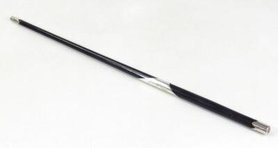 A Victorian ceremonial conductor's baton