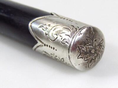 A Victorian ceremonial conductor's baton - 4