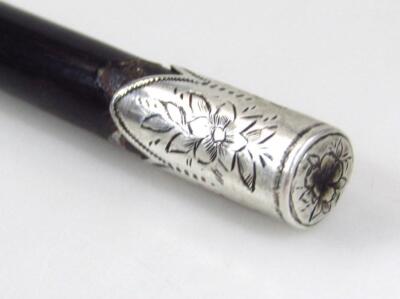 A Victorian ceremonial conductor's baton - 5