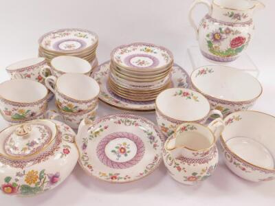 A Copeland Spode porcelain part tea service - 2