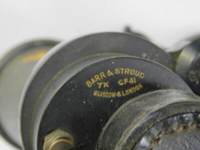 A pair of Barr & Stroud WWII military binoculars - 2