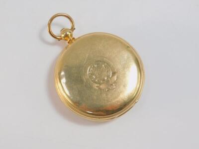 A Victorian gentleman's 18ct gold cased pocket watch - 4