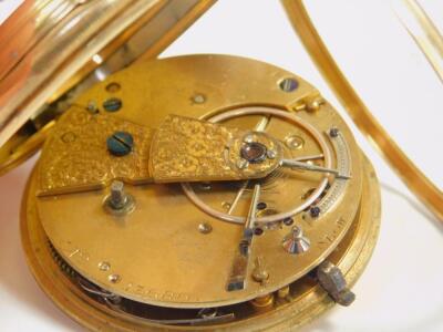 A Victorian gentleman's 18ct gold cased pocket watch - 6