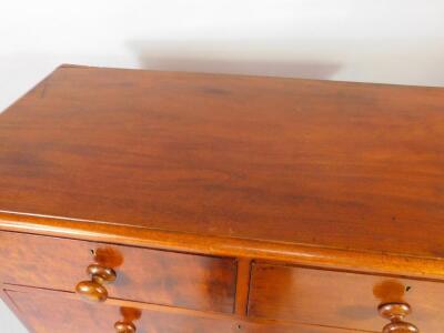 A Victorian mahogany chest of drawers - 2