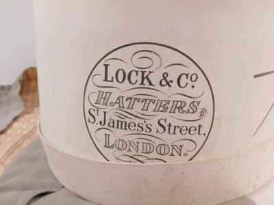 A Lock & Company grey top hat - 2