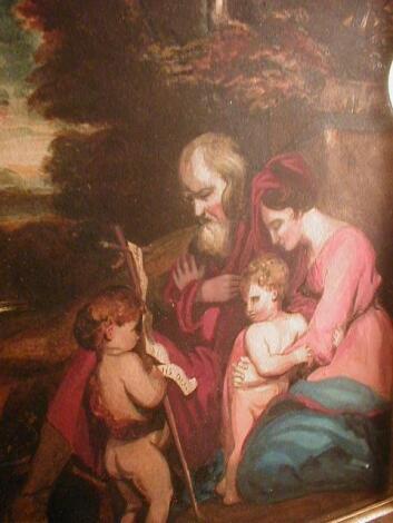 After Sir Joshua Reynolds. The Holy Family