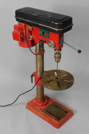 A Sealey pillar drill