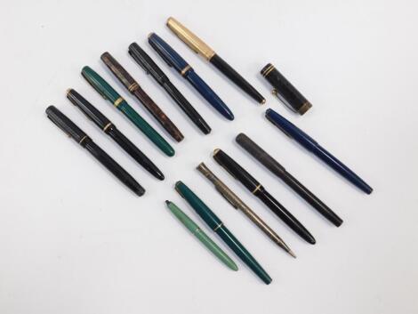 Mabie Todd Parker and other fountain pens