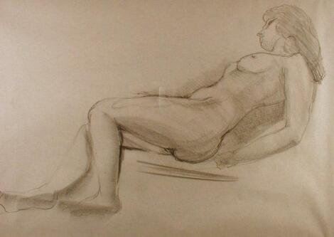 Robert Lenkiewicz. Sketch of a female nude. £80-120