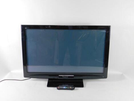 A Panasonic 42" LCD television