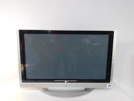 An LG 50" HD Ready LCD television