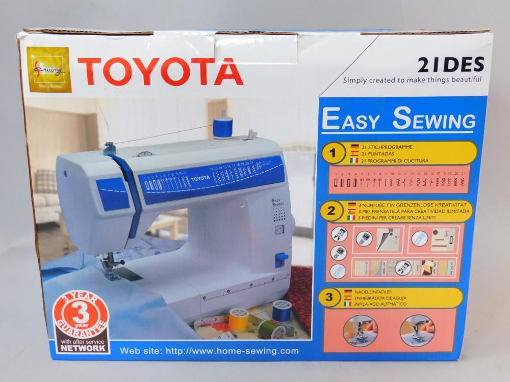 A Toyota electric sewing machine