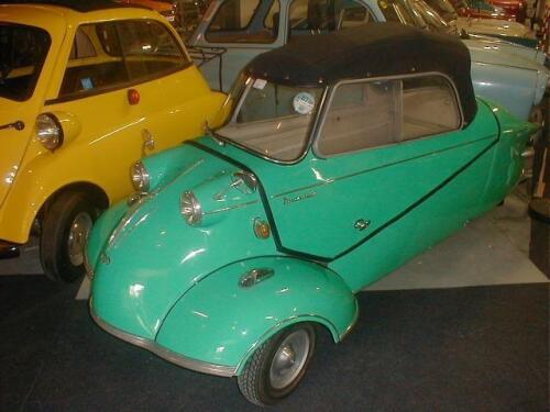 MESSERSCHMITT KR200 1960 JSK 618. Restored Cabriolet car in regular use