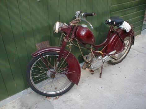 MIELE MOPED. Restoration project. £75-100