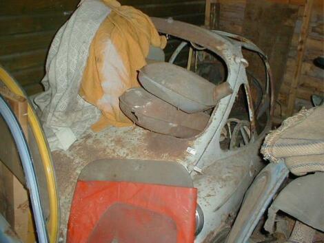 HEINKEL RESTORATION PROJECT. All major parts present