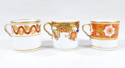 Five early 19thC Spode coffee cans - 8