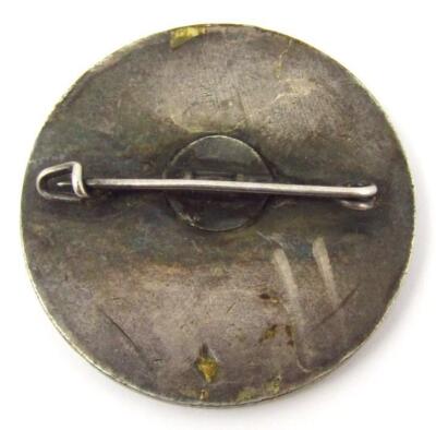 A Third Reich Hitler Jugend 1942 Kampfspiele 'silver' coloured badge - 2