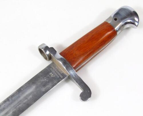 A Victorian British Pattern Martini Henry sword bayonet