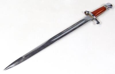 A Victorian British Pattern Martini Henry sword bayonet - 5