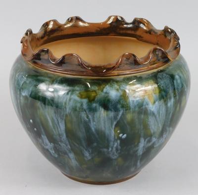 A Royal Doulton stoneware jardiniere