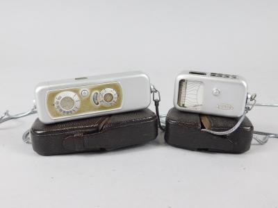 A Minox miniature or spy camera