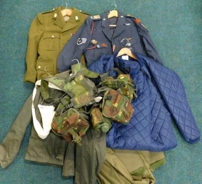 A miscellaneous uniform etc.