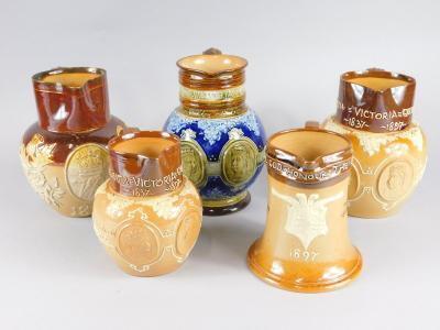 Various Royal Doulton stoneware